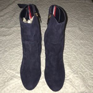 Tommy Hilfiger - Ankle Booties - Navy - 7.5
